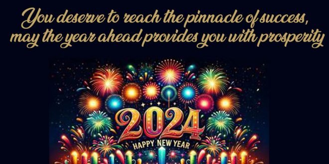 Happy New Year Greetings 2024