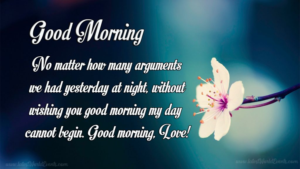 Good Morning Messages For Lover - Latest World Events