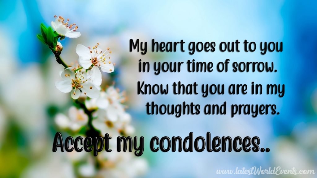 Condolence Quotes For a Friend - Latest World Events