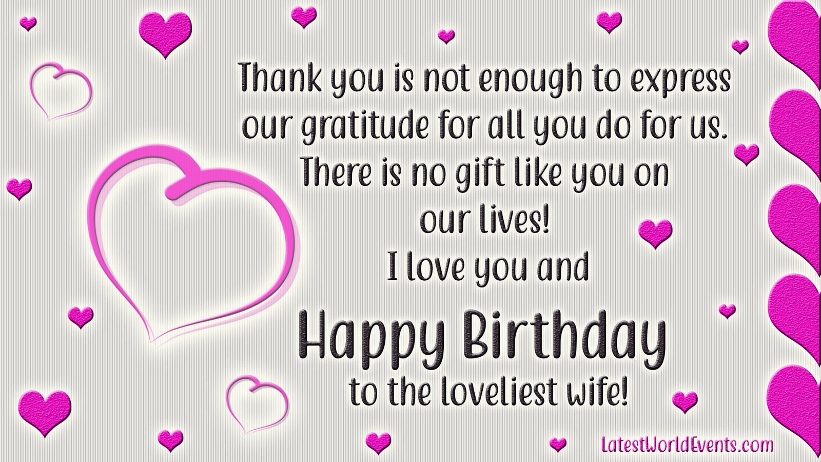 Happy Birthday Wishes For Wife & Birthday Quotes For Wife