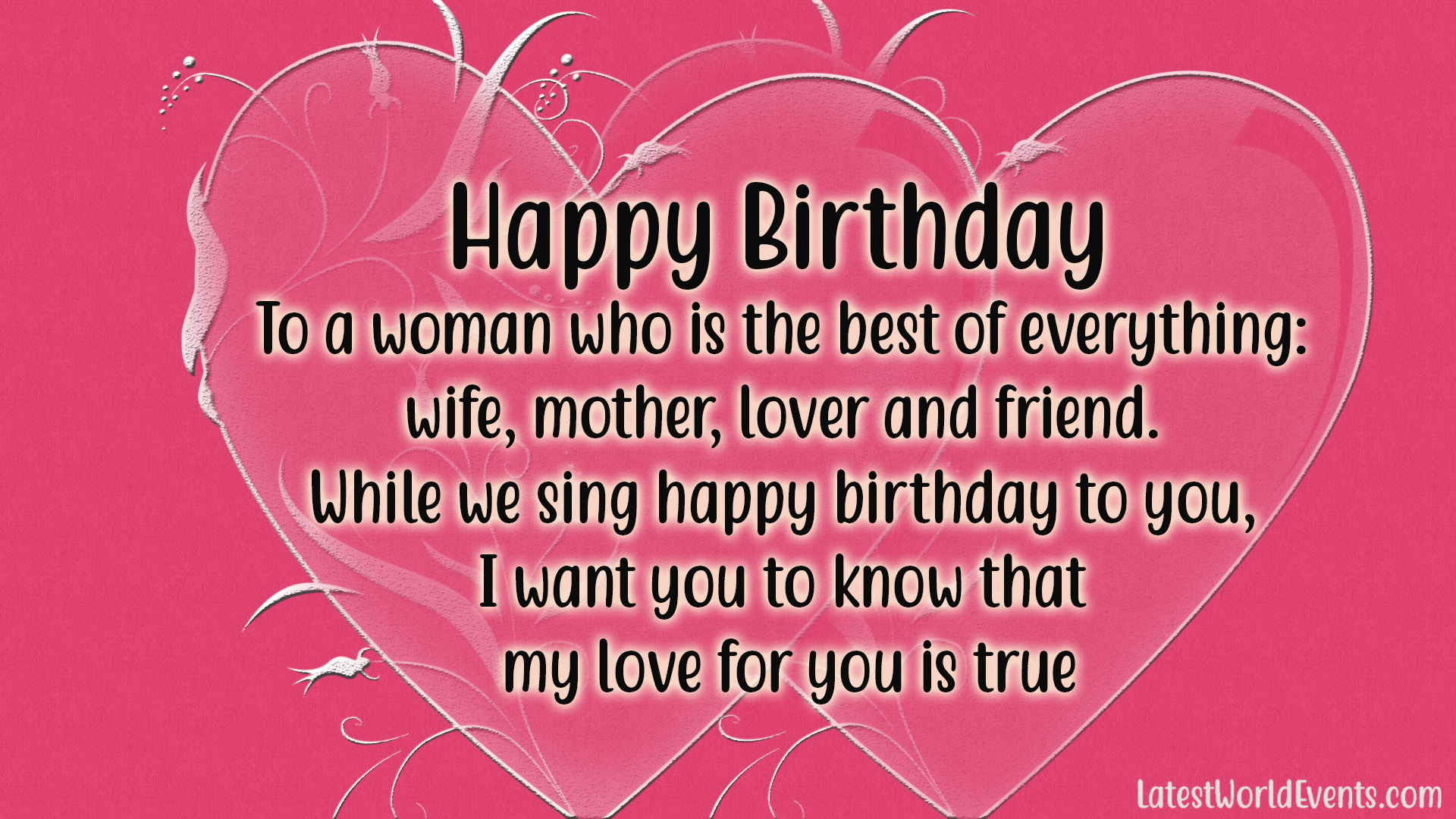 Happy birthday wishes for wife & Birthday quotes for wife