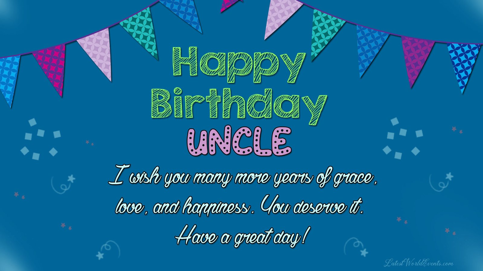 Birthday wishes for uncle images & Birthday wishes for uncle on facebook