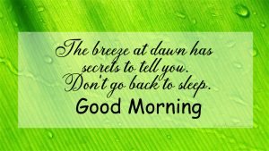 22 inspirational good morning quotes & Good morning messages for friend