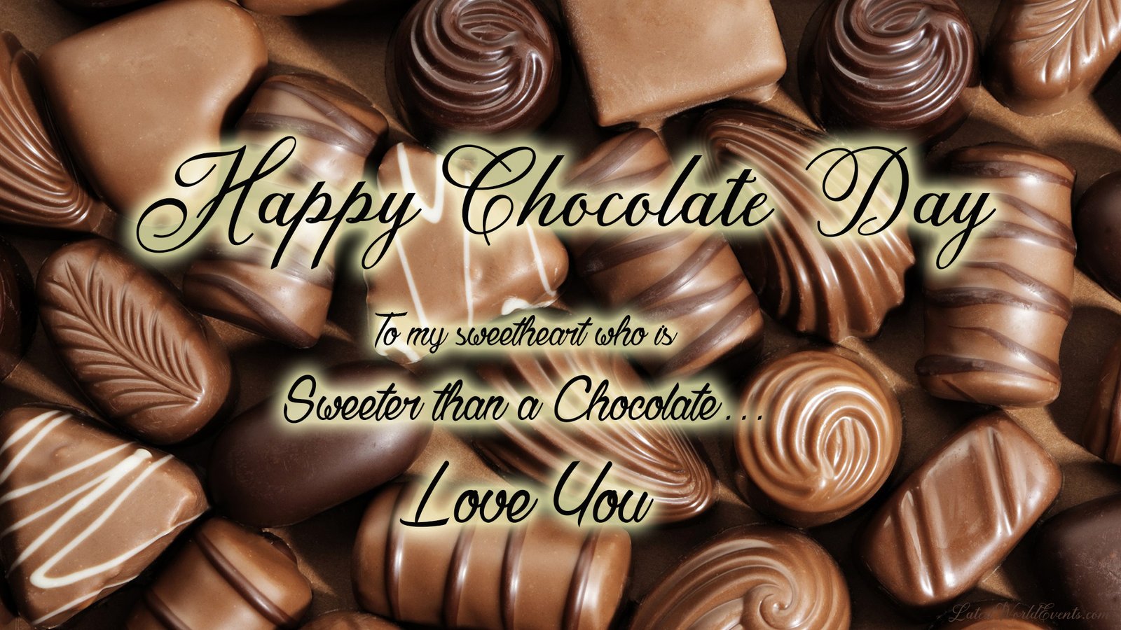 Happy world chocolate day 2024