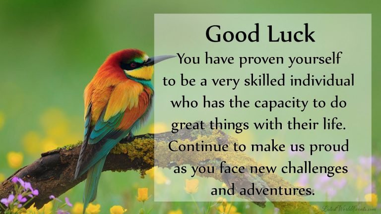 Good Luck Wishes For Future & Good Luck Messages For Best Friend