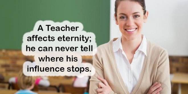 Inspirational Quotes for Teachers