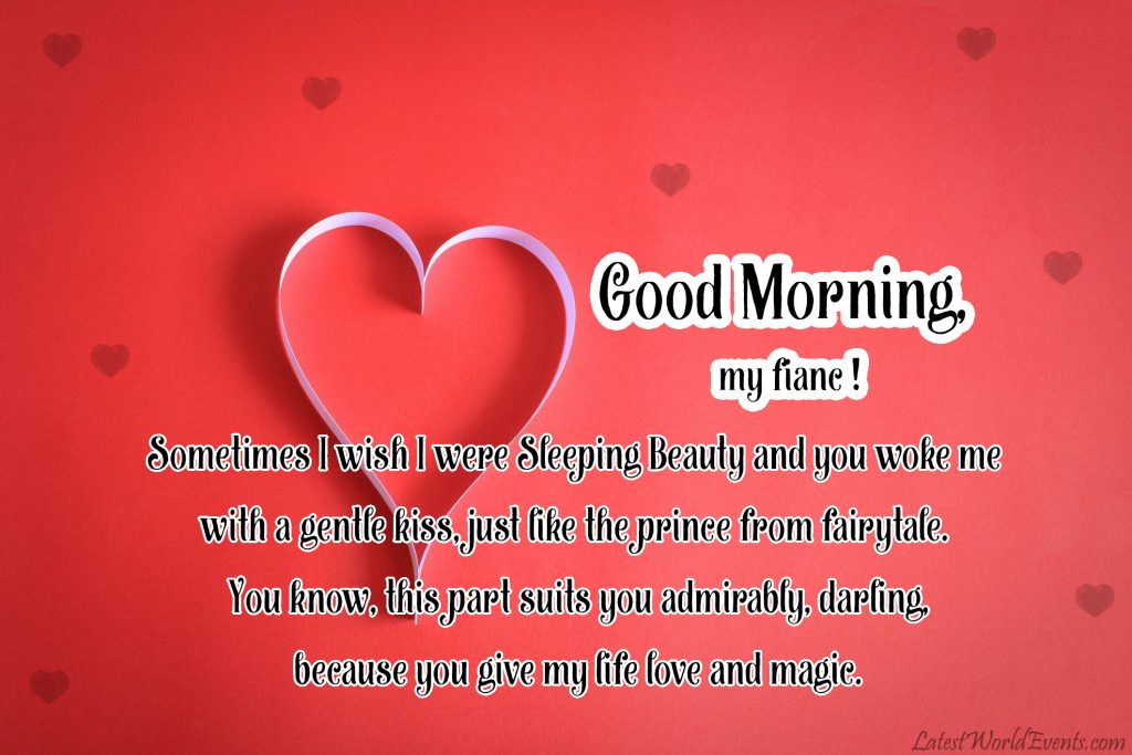 Good Morning fiance Quotes - Latest World Events