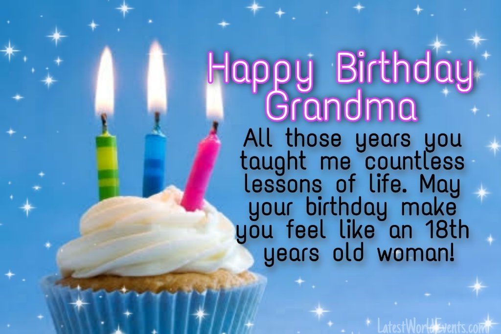 Birthday Wishes for Grandmother - Latest World Events