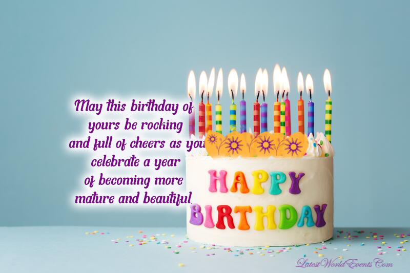 Beautiful Happy Birthday Quotes Images - Latest World Events