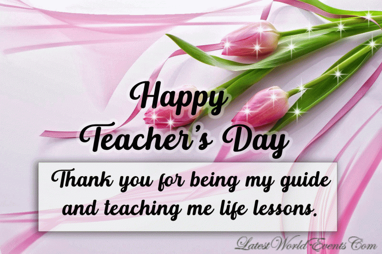 Happy Teachers Day Wishes Quotes GIF Images