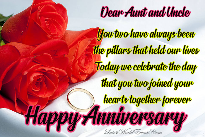 Wedding Anniversary Quotes For Aunty and Uncle - Latest World Events