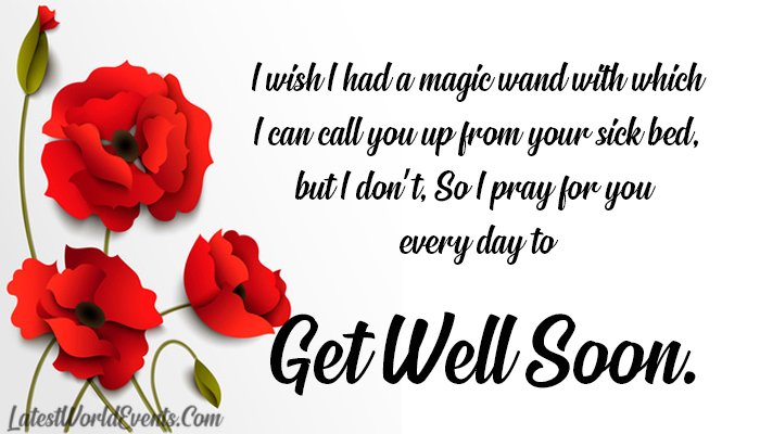 Get Well Soon Wishes Messages