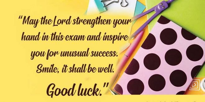 Prayers for Exams - Latest World Events