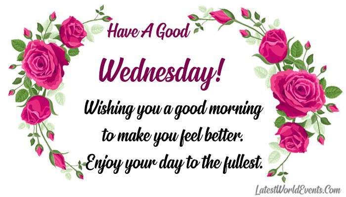 Wednesday Wishes Messages - Latest World Events