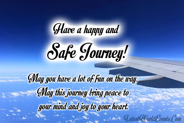 safe journey wishes for boss